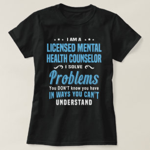 Lizenzierter Berater für psychische Gesundheit T-Shirt