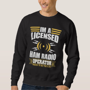 Lizenzierter Ham-Funksender Sweatshirt