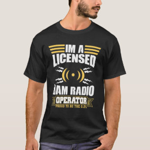 Lizenzierter Ham-Funksender T-Shirt