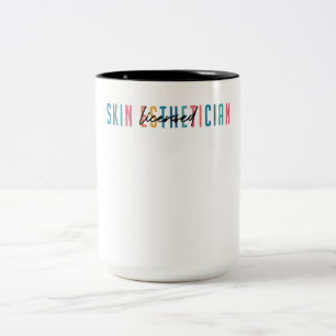 Lizenzierter Hautarzt Retro Skin Est Zweifarbige Tasse