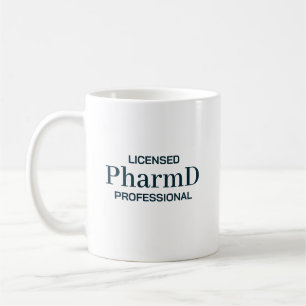 Lizenzierter PharmD-Profi Personalisiert Kaffeetasse