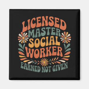 Lizenzierter Sozialarbeiter Master Msw Lmsw Abschl Magnet