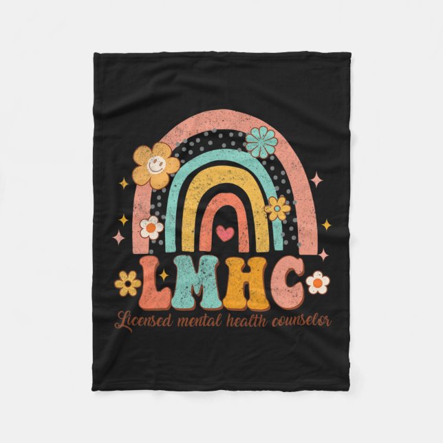 Lizenzierter Therapeut für psychische Gesundheit G Fleecedecke (Vorderseite)