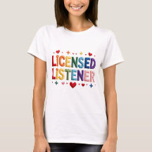 Lizenziertes Listener-Shirt , Psychischer Gesundhe