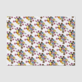 Lizenzierung Allerlei Sorten Süßwaren Süßigkeiten Seidenpapier