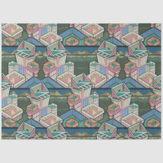 Lizenzierung für 3D-Collage in Wildleder Seidenpapier (Vorderseite)