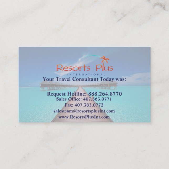 Lizenzkarte Visitenkarte (Vorderseite)