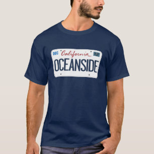 Lizenzplatte Oceanside California T Shirt
