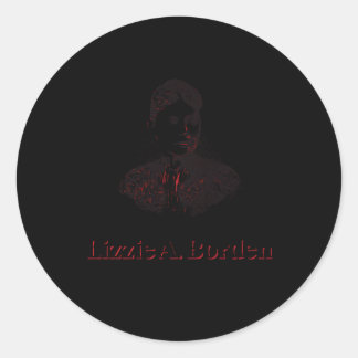 Lizzie a Borden Es war eine Ax-Iddent Lizzie Andre Runder Aufkleber