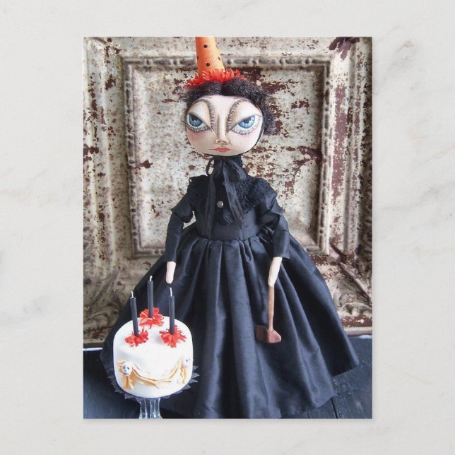 Lizzie Birthday Party Postcard Postkarte (Vorderseite)