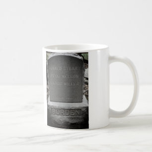 Lizzie Borden Dogs Gravestone - "Schlafen" Kaffeetasse