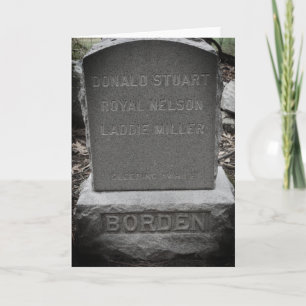 Lizzie Borden - Donald Stuart, Laddie Miller, Dogs Karte