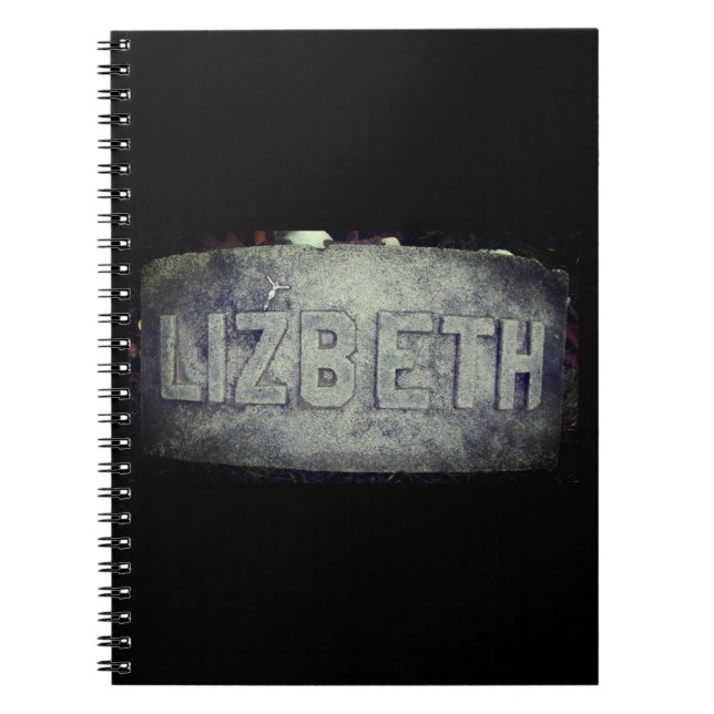 Lizzie Borden Grave Marker - Fall River, MA Notizblock (Vorderseite)