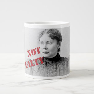 Lizzie Borden ~ nicht schuldig Jumbo-Tasse
