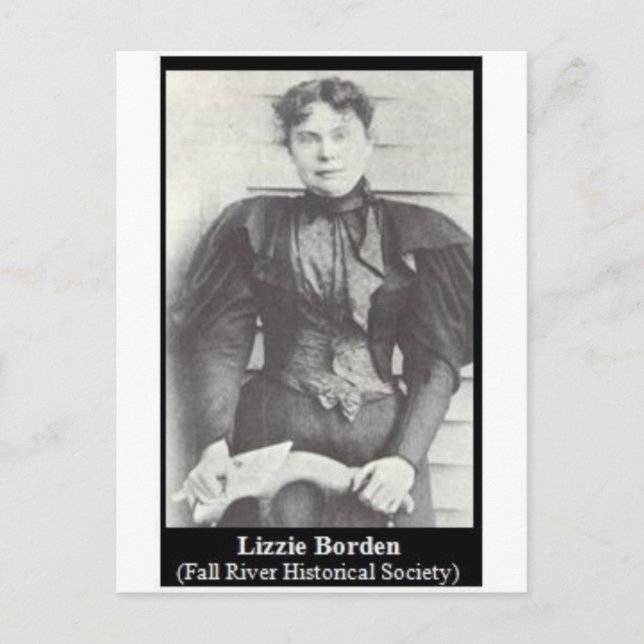 Lizzie Borden Postkarte (Vorderseite)