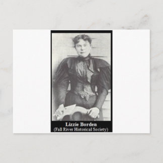 Lizzie Borden Postkarte