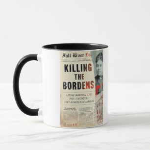 Lizzie Borden zitieren und buchen-cover-Tasse Tasse