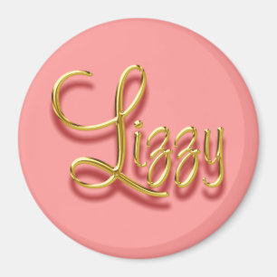 Lizzy gold Magnet