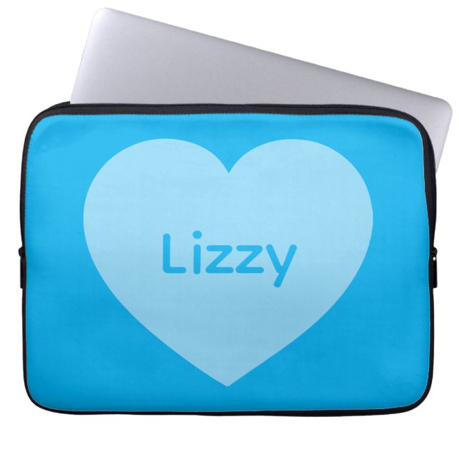 Lizzy Hugs Laptop Cover (Vorderseite)