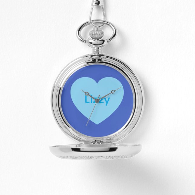 Lizzy Hugs Table Clock Pocket Armbanduhr (Vorderseite)