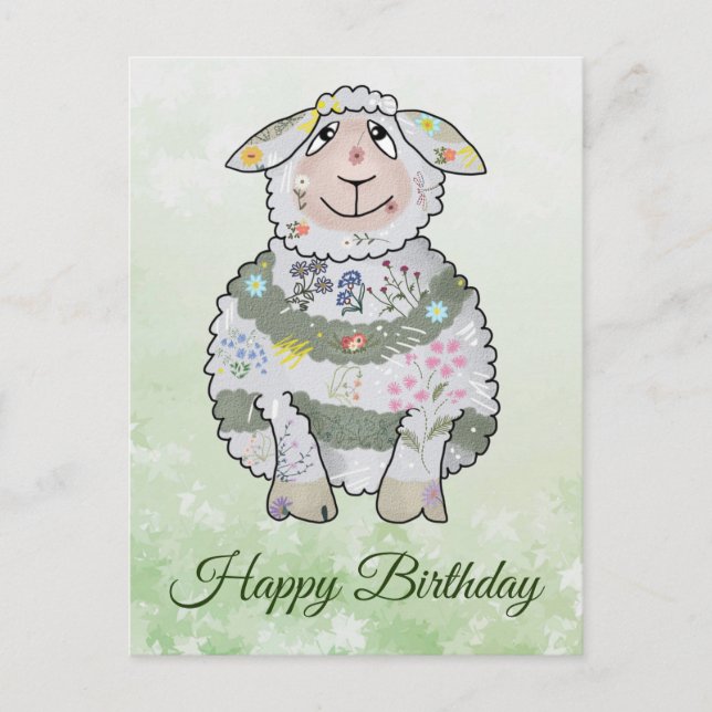 Lizzy Postkarte (Vorderseite)