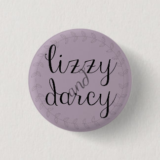 Lizzy u. Darcy Button für Jane Austen lockert auf