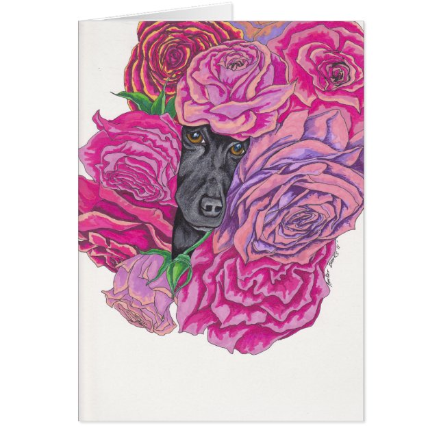 Lizzy und Rosen (Vorne)