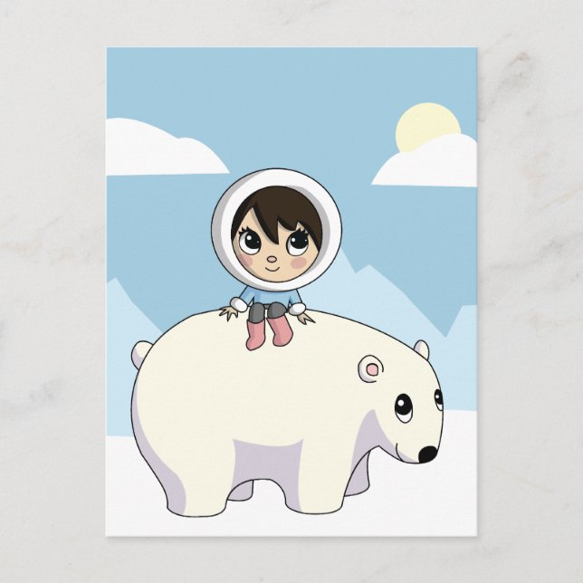 Lizzy und Zuckerguss Postkarte (Vorderseite)