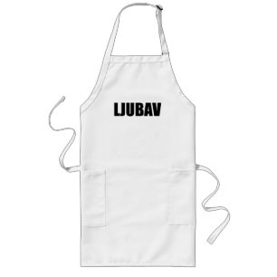 Ljubav-Liebe in Bosnien Lange Schürze