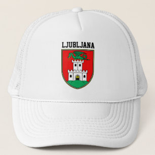 Ljubljana coat of arms - SLOVENIA Truckerkappe