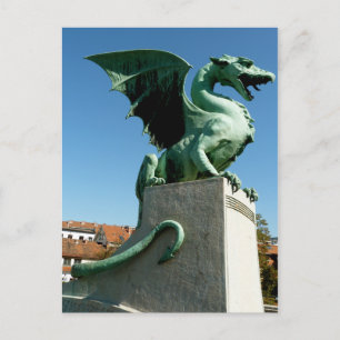 Ljubljana Dragon Postkarte