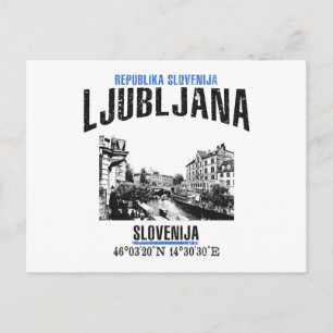 Ljubljana Postkarte