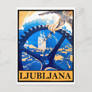 Ljubljana Postkarte