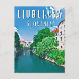 Ljubljana Postkarte