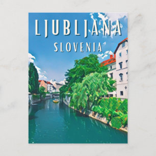 Ljubljana Postkarte