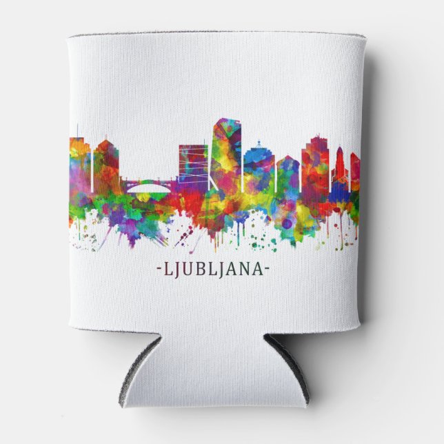 Ljubljana Skyline Dosenkühler (Vorderseite)