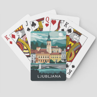 Ljubljana, Slovenia  Spielkarten