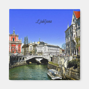Ljubljana, Slowenien Magnet