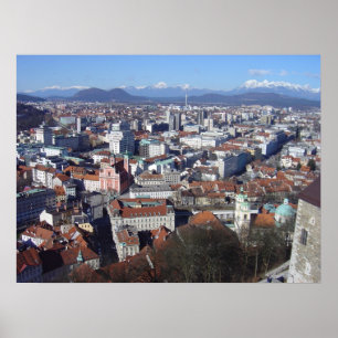 Ljubljana Slowenien Poster