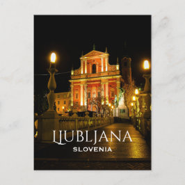 Ljubljana, Slowenien Postkarte