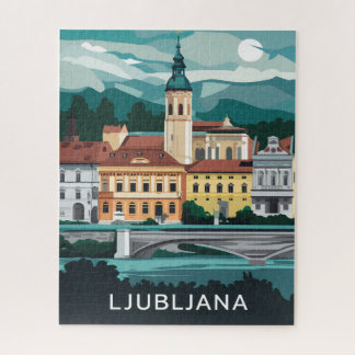 Ljubljana, Slowenien Puzzle