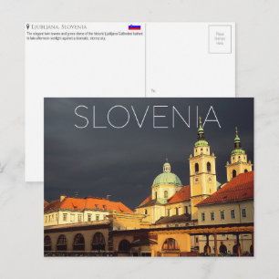 Ljubljana, Slowenien Reise-Postkarte Postkarte