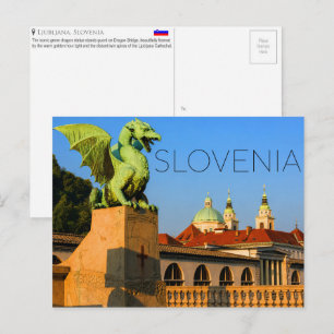 Ljubljana, Slowenien Reise-Postkarte Postkarte