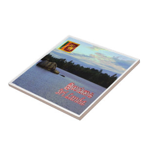 LK011 Bentota Fluss DHARGA Sri Lanka Asien, Fliese