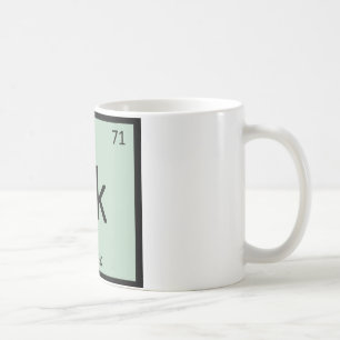 Lk - Chemie des Lauchs Periodensystem-Symbol Tasse