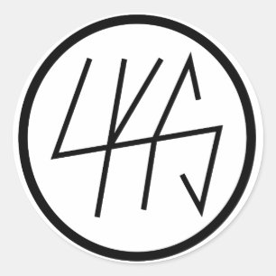 LKS Logo Rundglanz-Aufkleber Runder Aufkleber