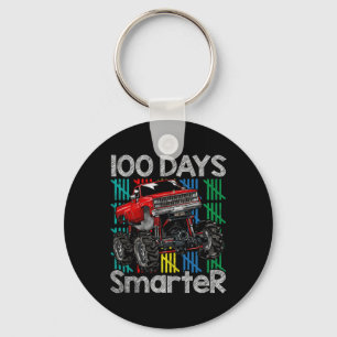 Lkw 100 Tage intelligentere Kinder 100. Schultag Schlüsselanhänger