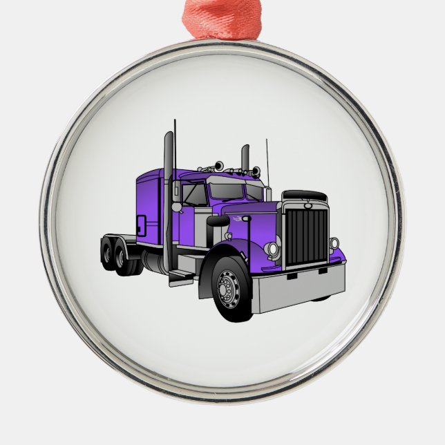 LKW 1 ORNAMENT AUS METALL (Vorne)