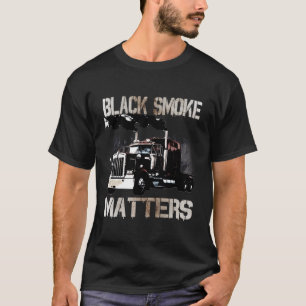 LKW-Anhänger 18 Rad auf der Rückseite T-Shirt