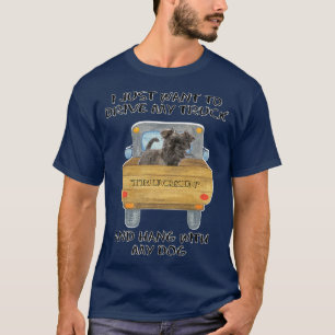 Lkw-Autofahrer Affenpinscher T-Shirt